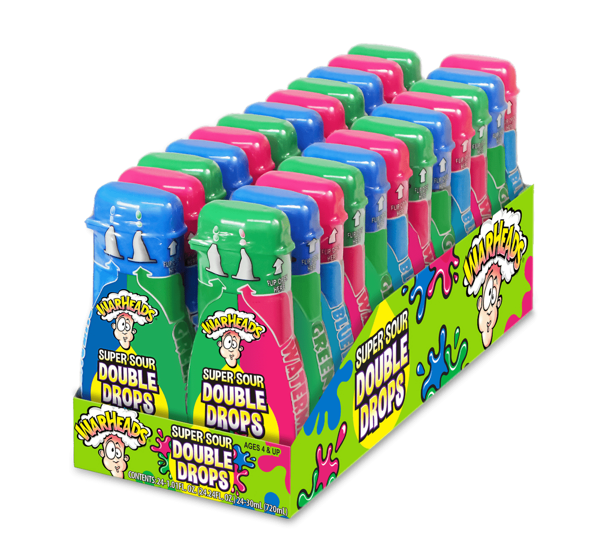 Warheads Double Drops Liquid 1oz (28g) - Candybase