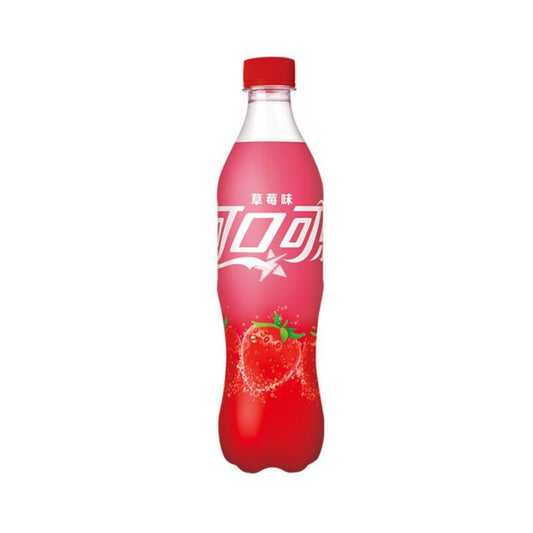 Coca Cola Strawberry Flavour Bottle 500ml (CN)