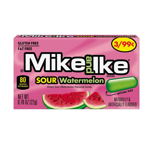 Mike & Ike Priced Watermelon 0.78oz (22g)