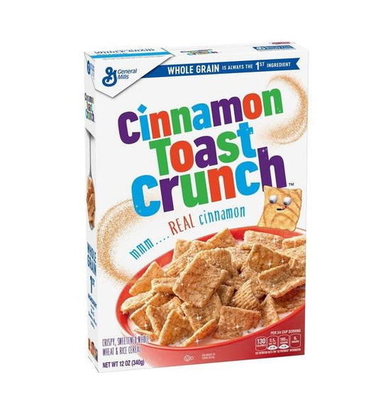 General Mills Cinnamon Toast Crunch (Dairy) 12oz (340g)