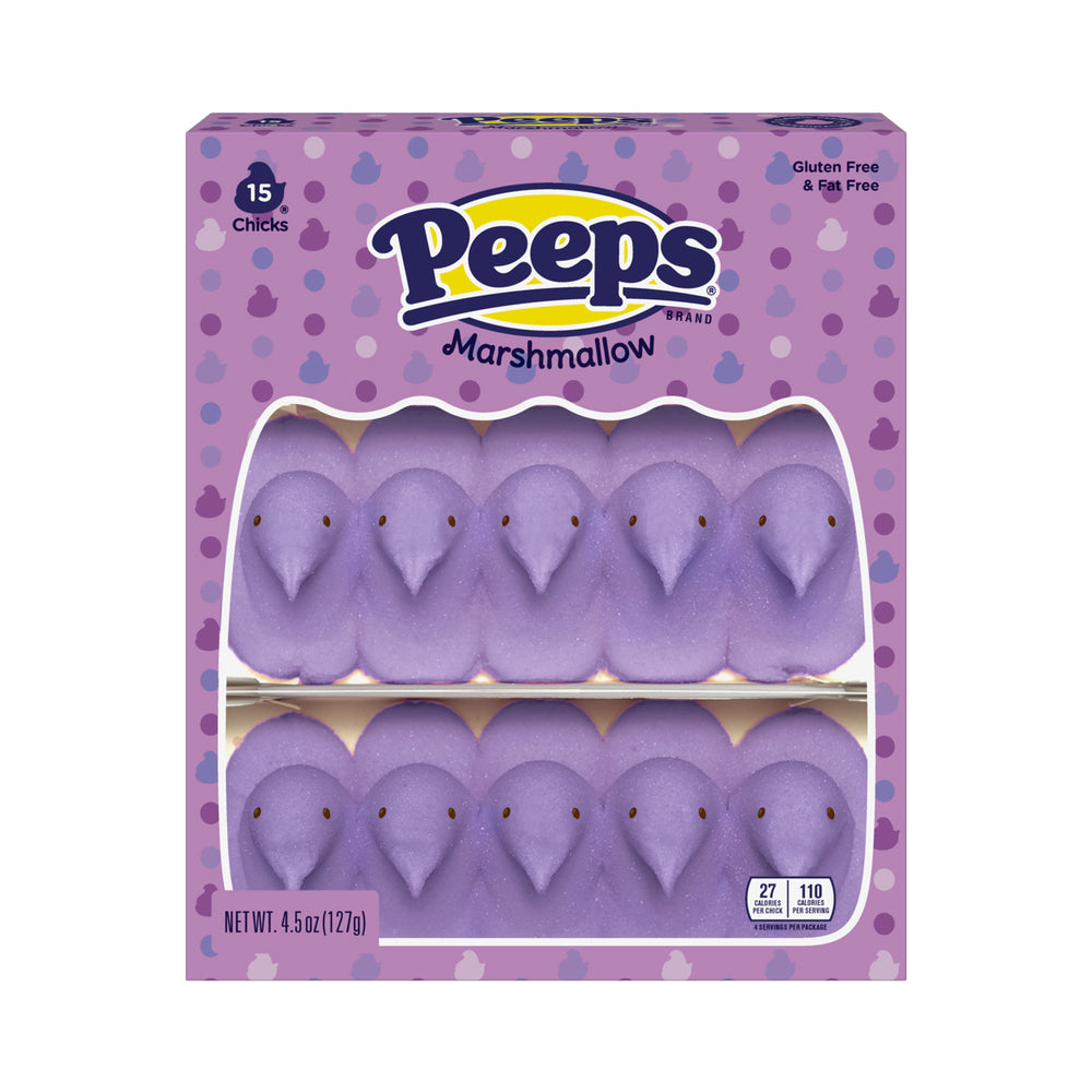Peeps Easter Lavender Chicks Marshmallow 4.5oz (127g)