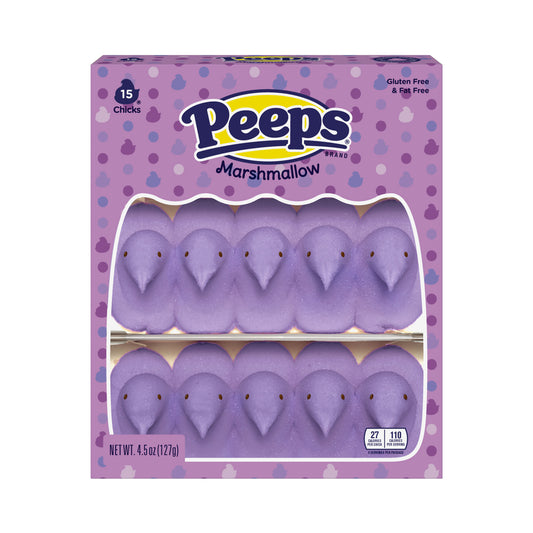 Peeps Easter Lavender Chicks Marshmallow 4.5oz (127g)
