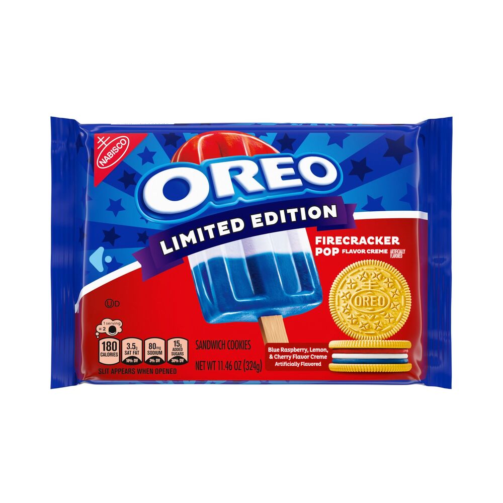 Oreo Limited Edition Firecracker Pop Cookies 11.46oz (325g)