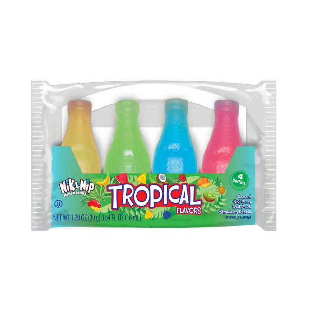 Concord Nik-L-Nip Tropical Bottles 4's
