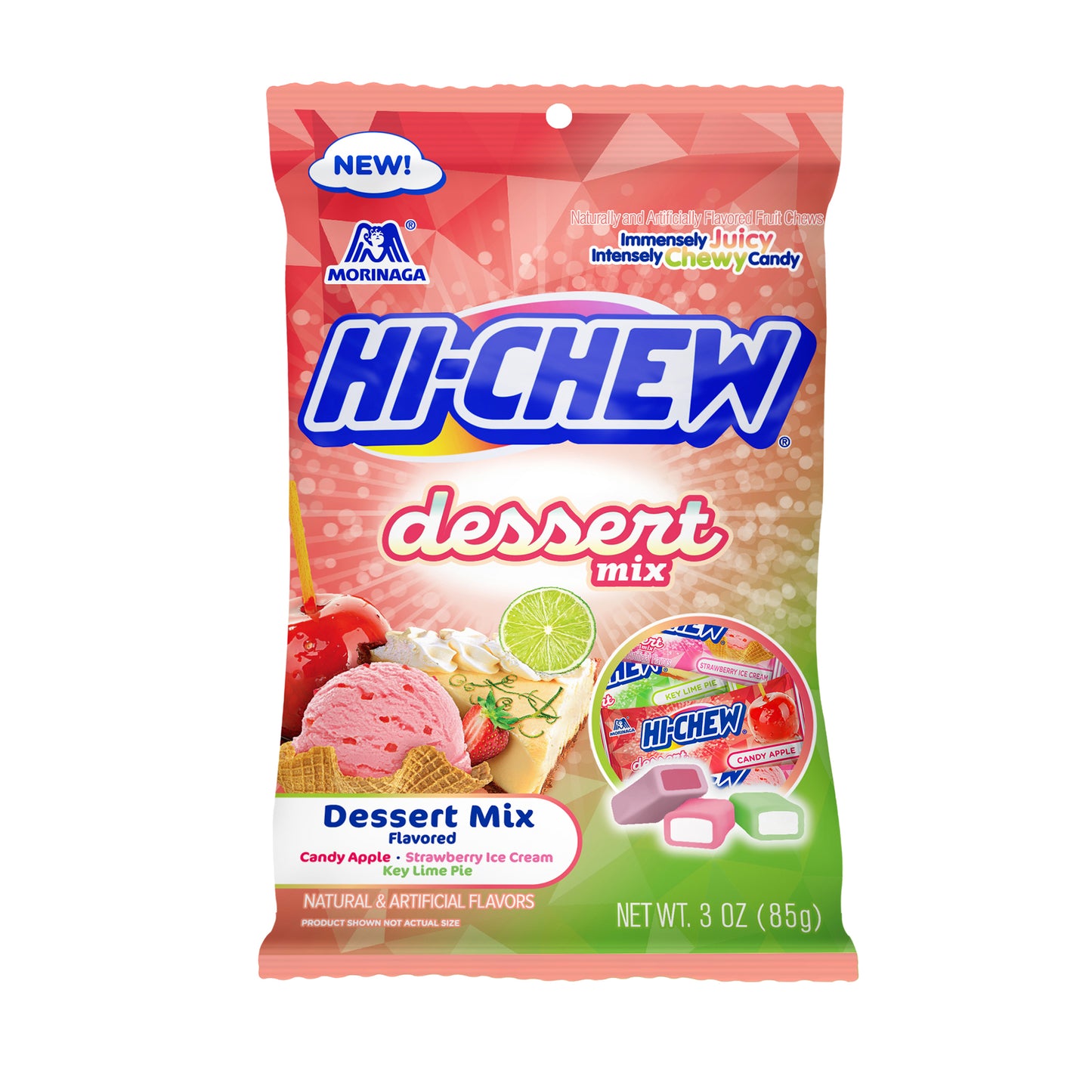 Hi Chew Peg Bag Dessert Mix 3oz (85g)