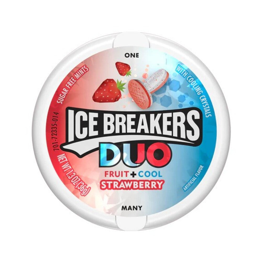 Ice Breakers Duo Strawberry Mints 36g