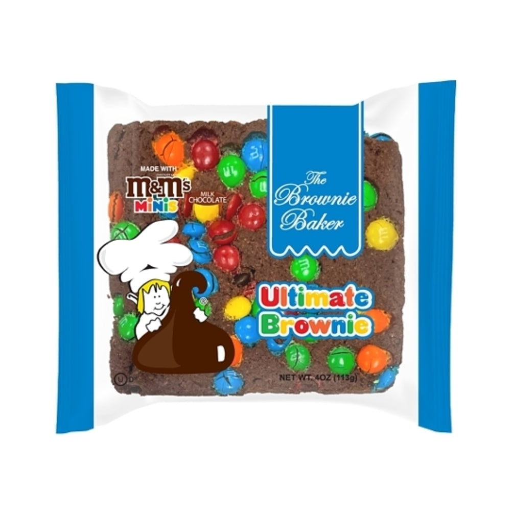 The Brownie Baker Ultimate Brownie With M&M's Mini's 4oz (113g)