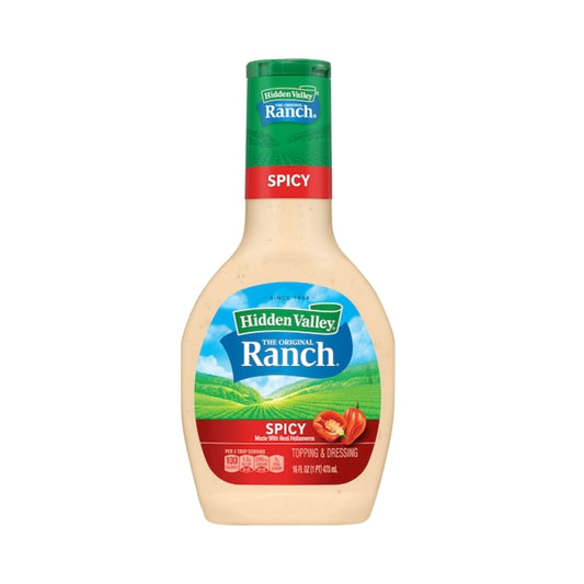 Hidden Valley Spicy Ranch Dressing Bottle 16oz (473ml)