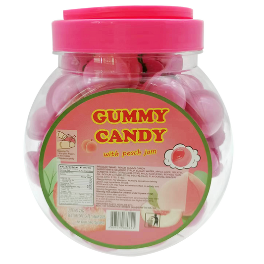 Gummy Candy Peach Jam 500g